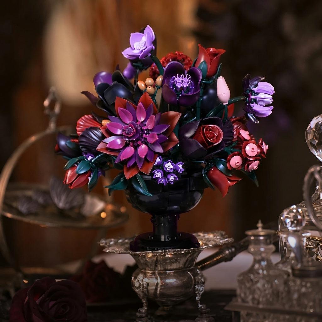 Dark Bloom Flowerbed Bouquet Craft Kit